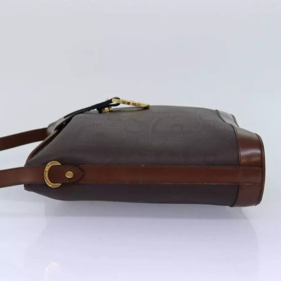 Christian Dior Trotter Canvas Shoulder Bag PVC Brown Auth yk12486 - Picture 4 of 14